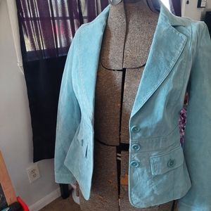 MADISON leather blazer Size 6